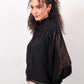 Black Georgette Shirt