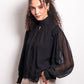 Black Georgette Shirt