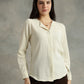 Vanilla Ice Crepe Cuban Collar Shirt