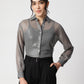 Grey Georgette Shirt