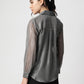 Grey Georgette Shirt