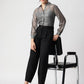 Grey Georgette Shirt