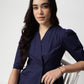 Navy Blue Cotton Shirt