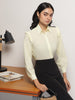 Yellow Semi Sheer Shirt