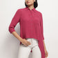 Pink Asymmetrical Shirt