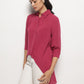 Pink Asymmetrical Shirt