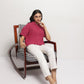 Pink Asymmetrical Shirt
