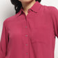 Pink Asymmetrical Shirt