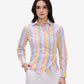 Candy Striped Wrap Shirt