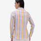 Candy Striped Wrap Shirt
