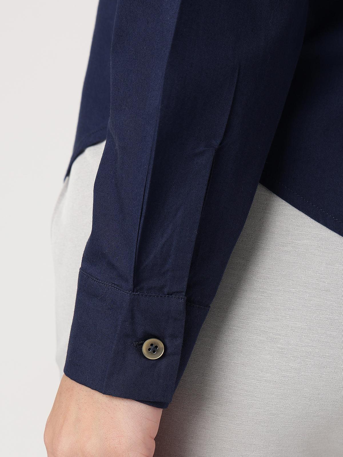 Classic 100% Cotton Navy Shirt