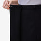 Black Overlap Skirt