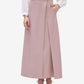 Dull Peach Overlap Skirt