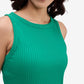 Cotton Sleeveless Crop Tank Top