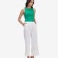 Cotton Sleeveless Crop Tank Top