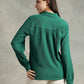 Teal Green Collar Shirt