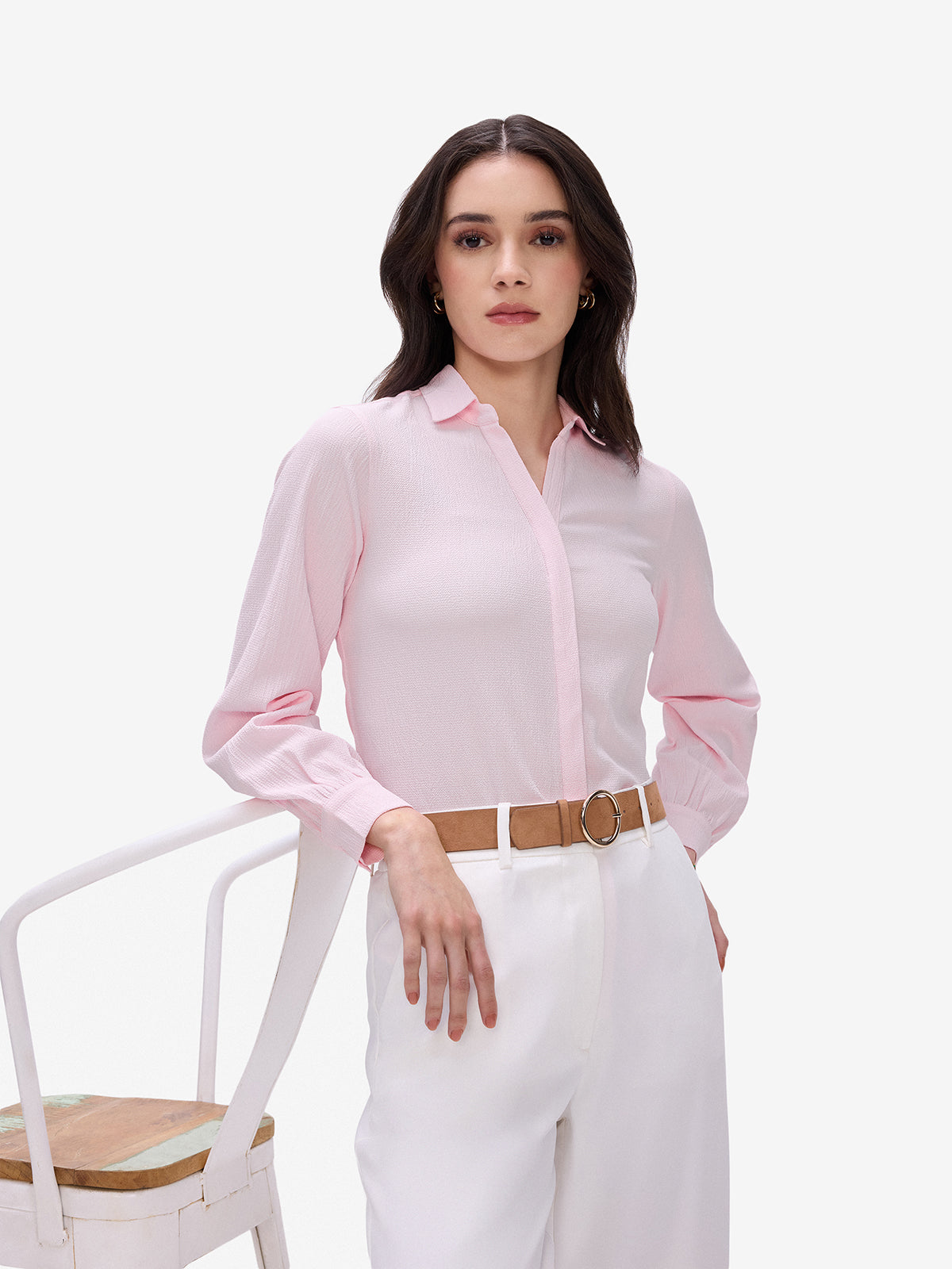 Pink Formal Shirt