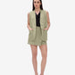 Olive Overlap Skorts