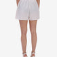 White Overlap Skorts