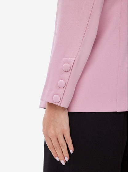 Blush Pink Tailored Blazer