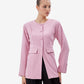 Blush Pink Tailored Blazer
