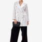 White tailored blazer