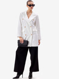 White tailored blazer