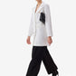 White tailored blazer