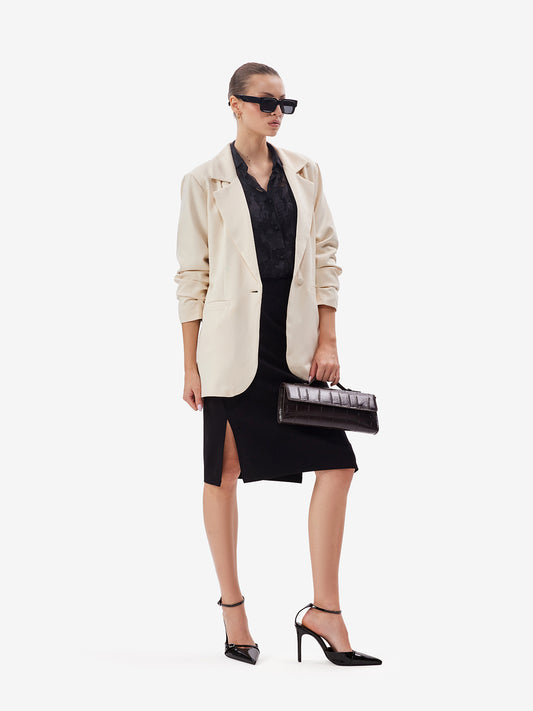 Ivory Tailored Blazer
