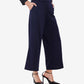 BreezeFlow Navy Wide Leg Pants