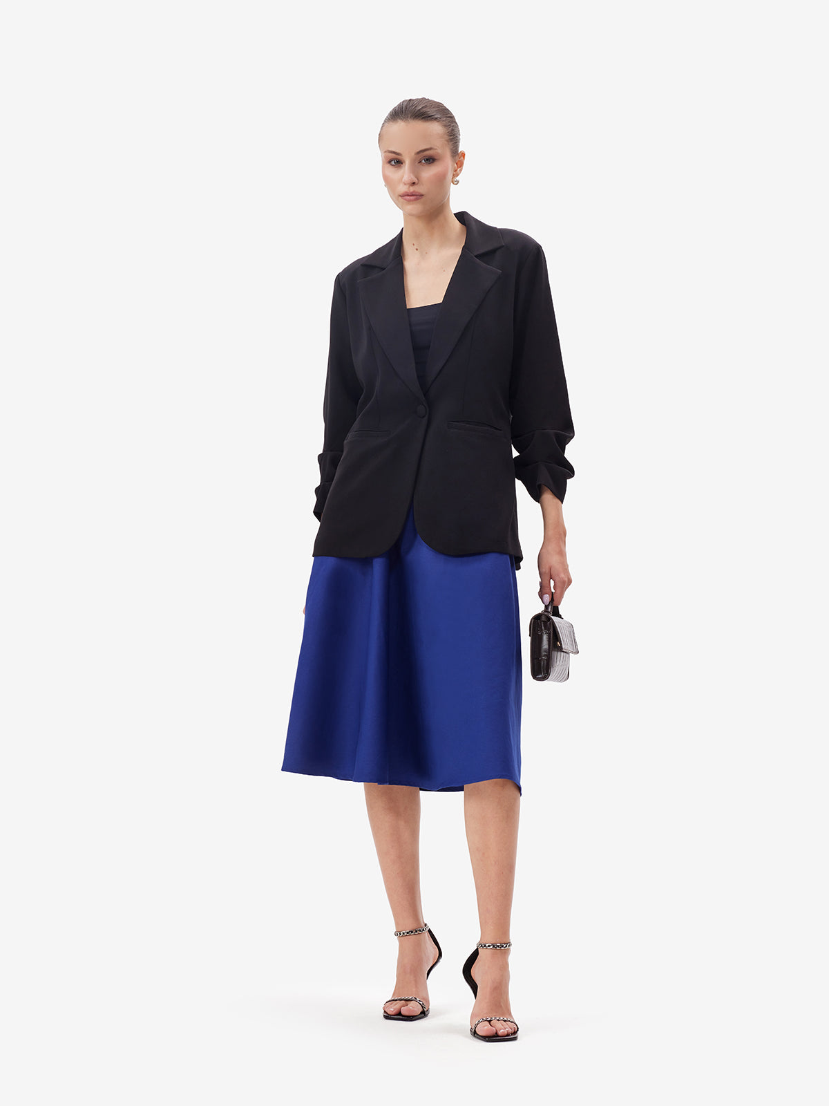 Classic Black Tailored Blazer