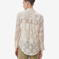 Off White Jacquard Shirt