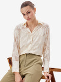 Ivory Jacquard Shirt