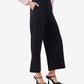 BreezeFlow Black Wide Leg Pants