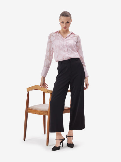 Pink Jacquard Shirt