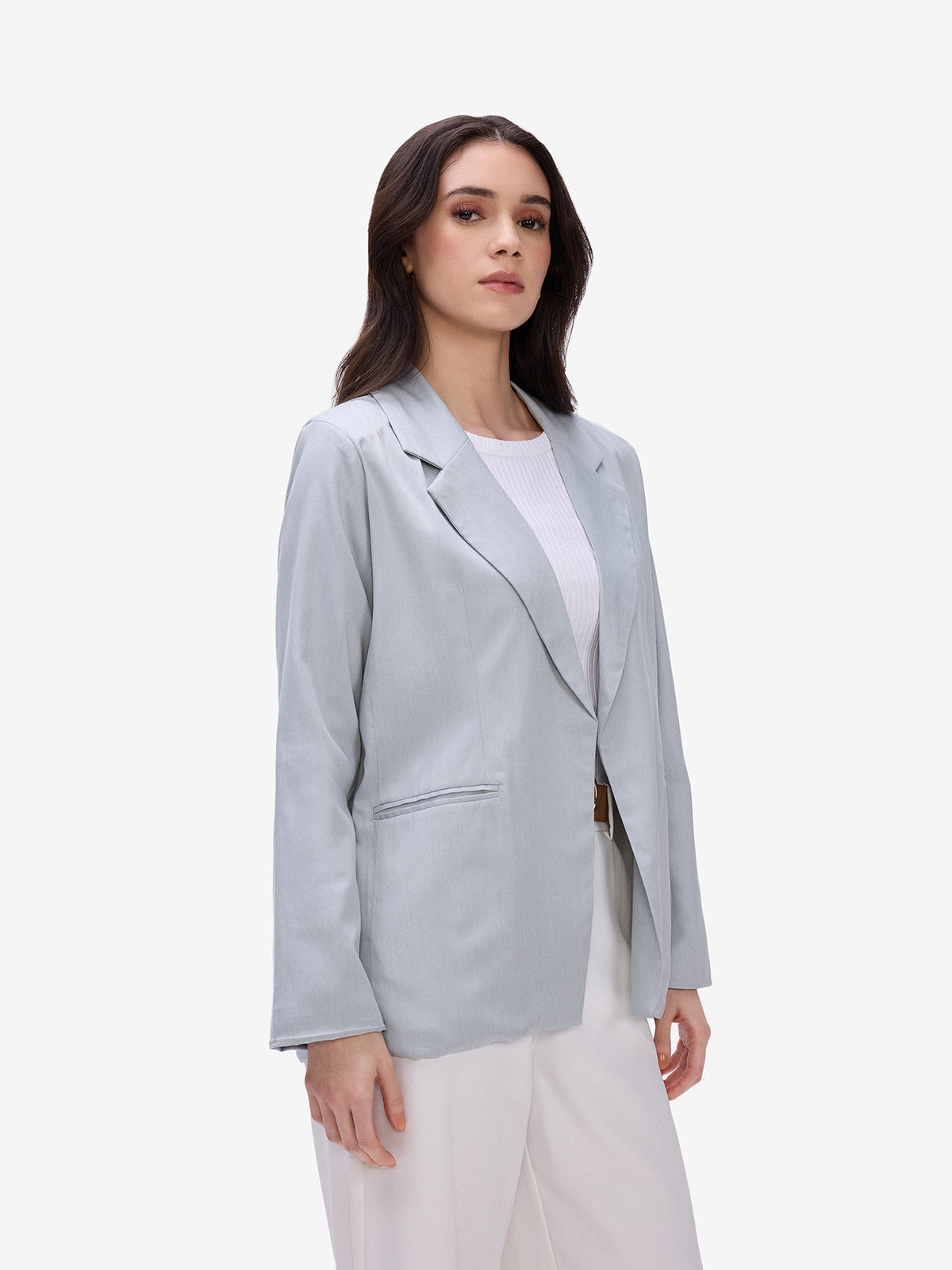 Aqua Summer Tailored Blazer