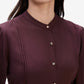 Wine Long Sleeves Shirt