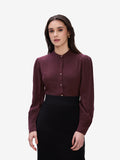 Wine Long Sleeves Shirt