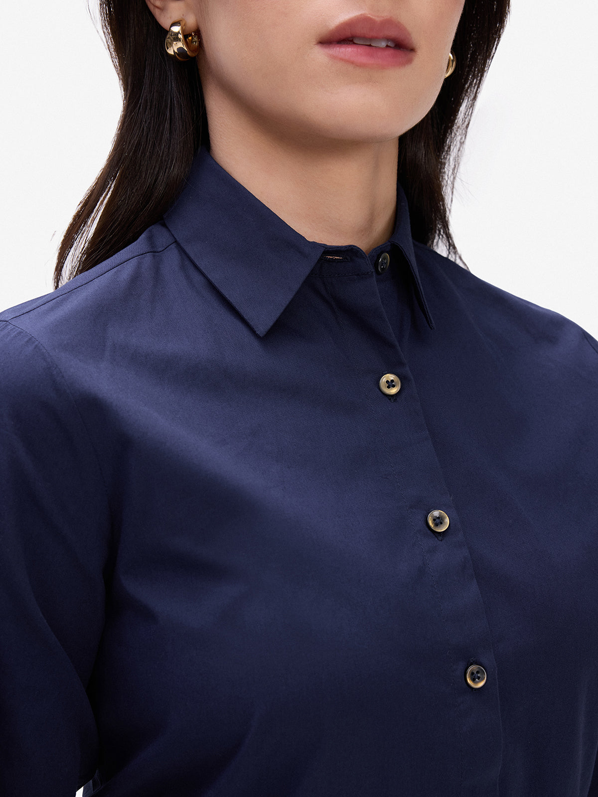 Navy Smart Office Shirt