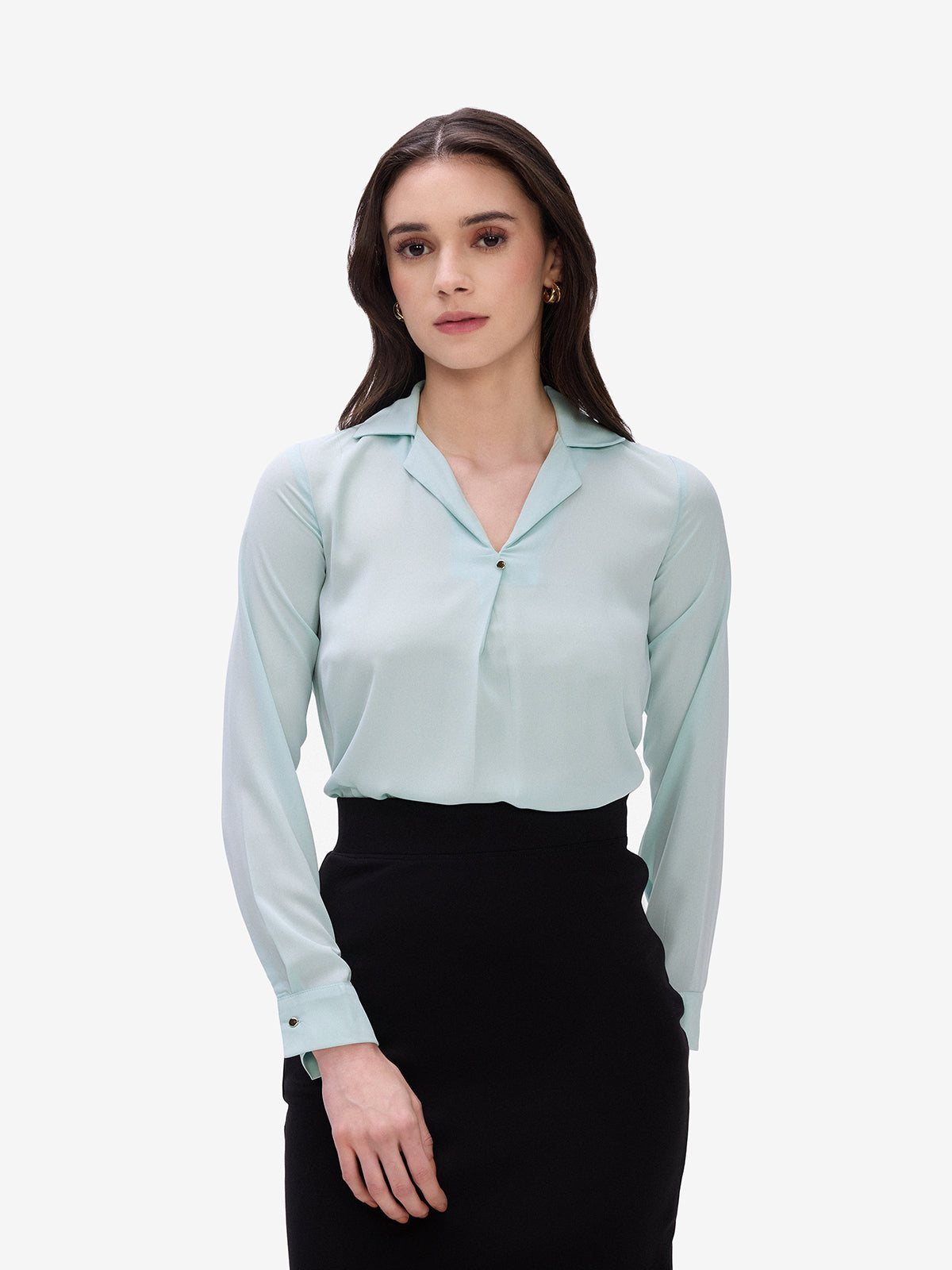 Mint Long Sleeves Top