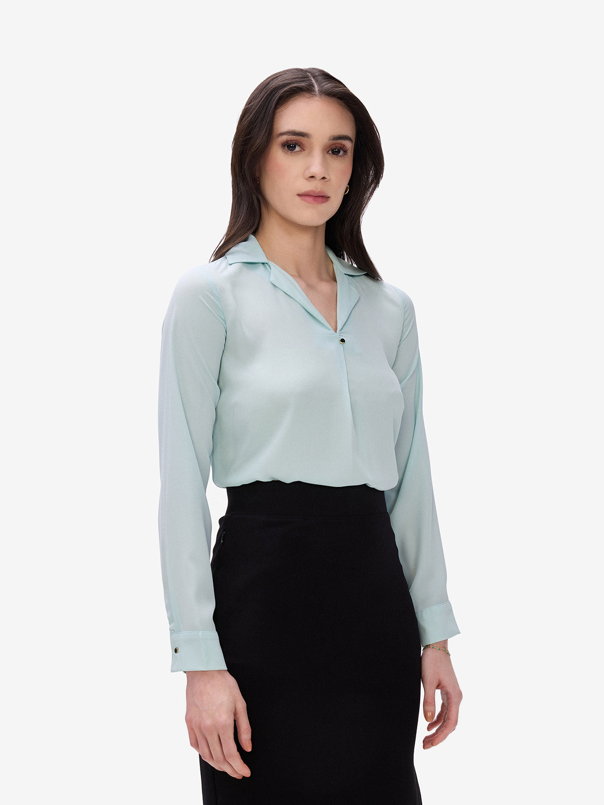 Mint Long Sleeves Top