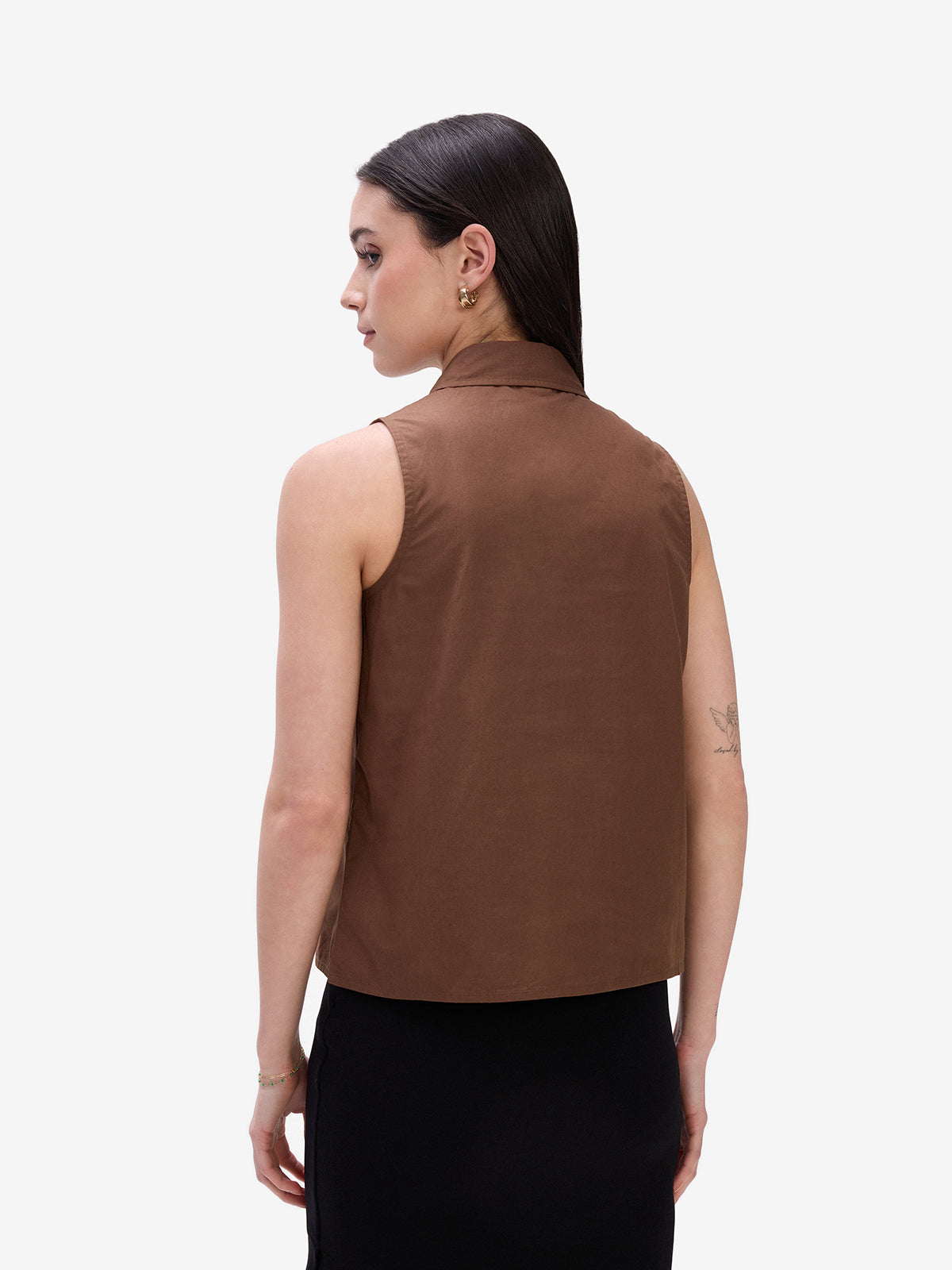 Brown Smart Office Shirt