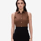 Brown Smart Office Shirt