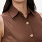 Brown Smart Office Shirt