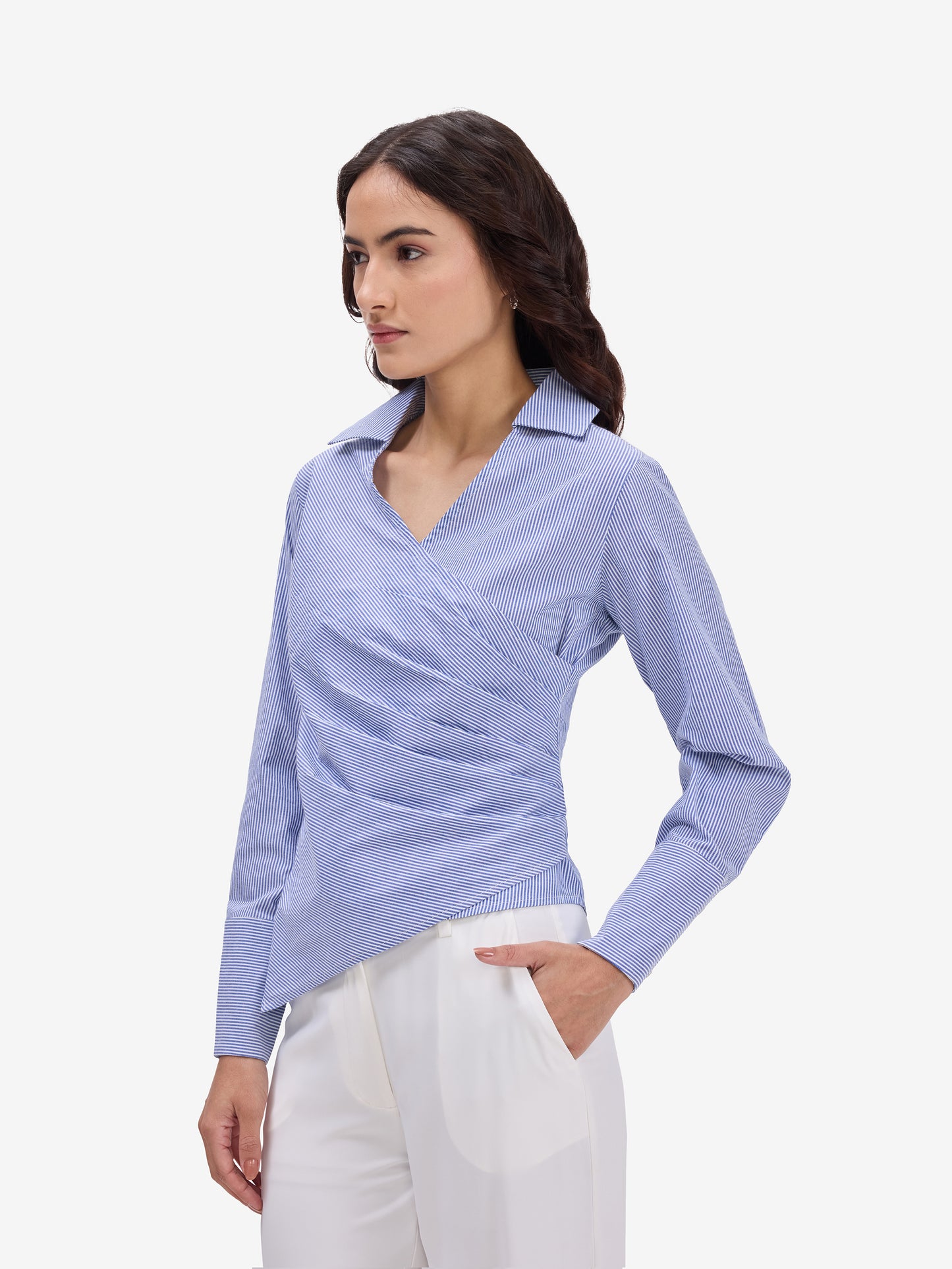 Blue Striped Shirt