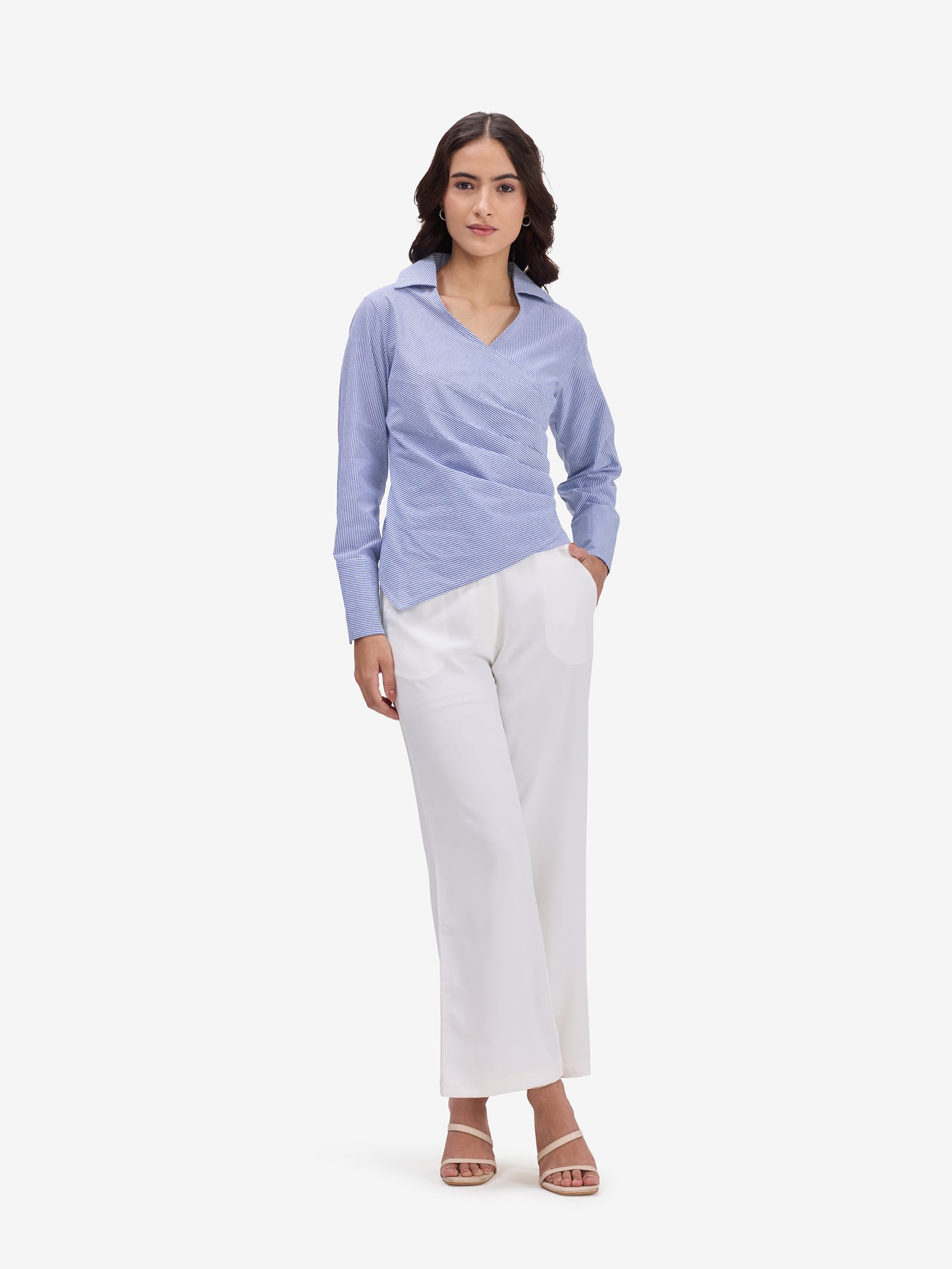 Blue Striped Shirt