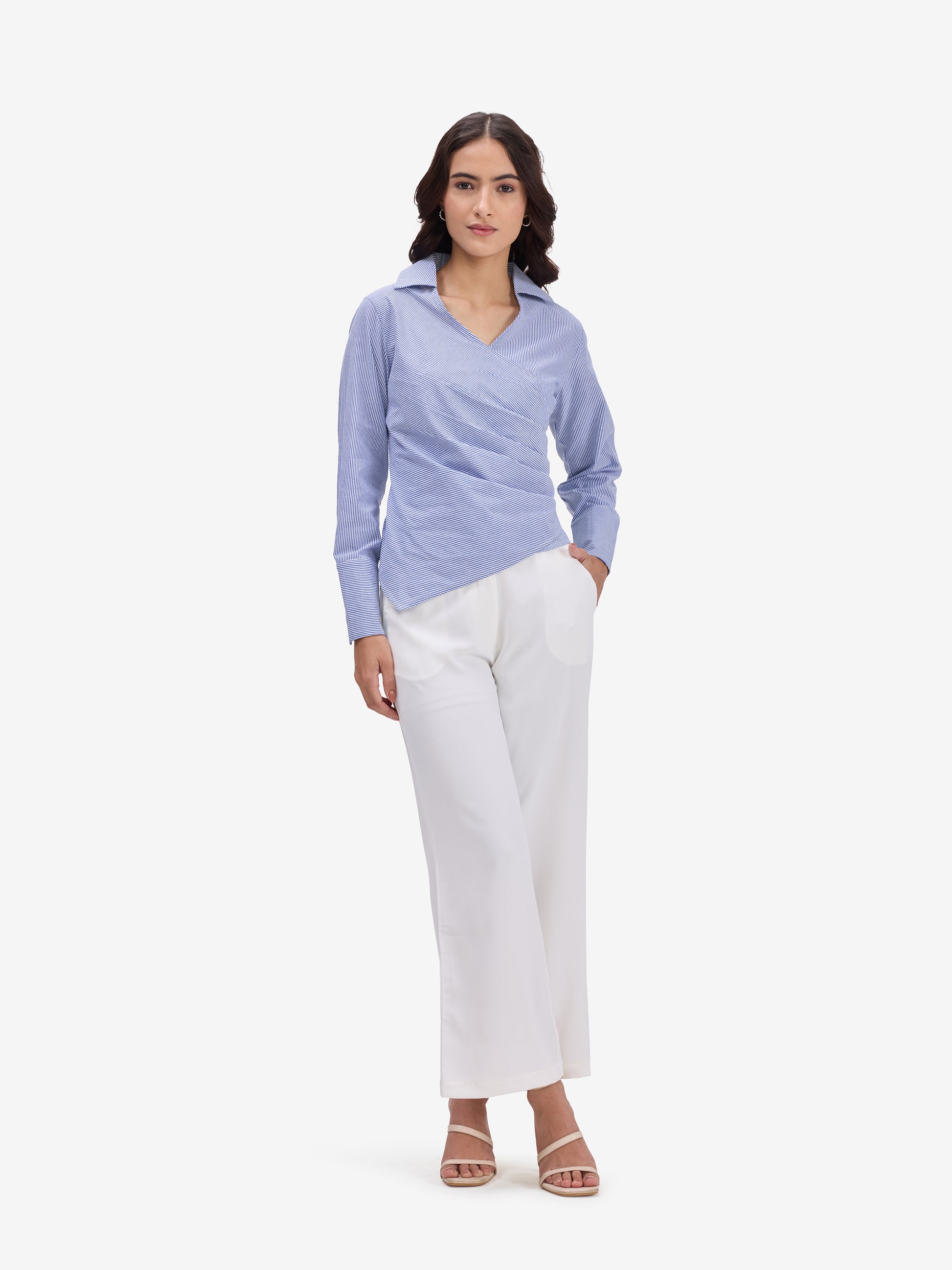 Blue Striped Shirt