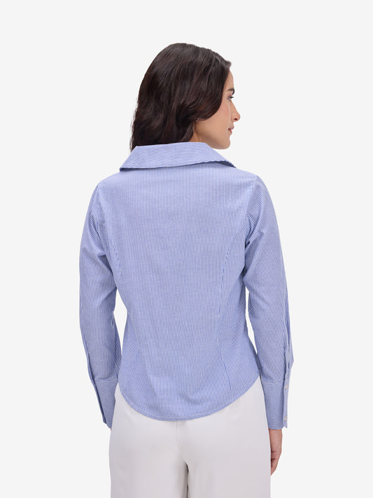 Blue Striped Shirt