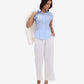 Blue Striped Cotton Shirt