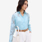 Blue Jacquard Shirt